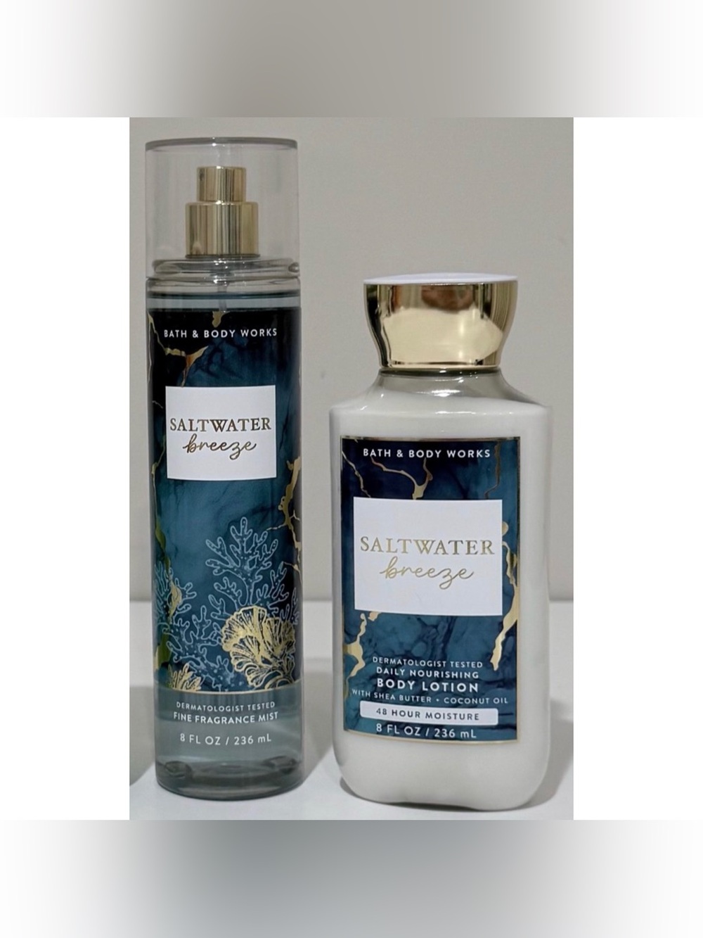 NEW Bath & Body Works Saltwater Breeze Bath Set DISCONTINUED